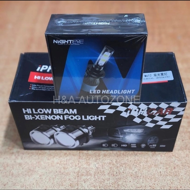 IPH M612 Fog Projector Light with Night Eye LED – Universal Fit (1-Year Warranty)