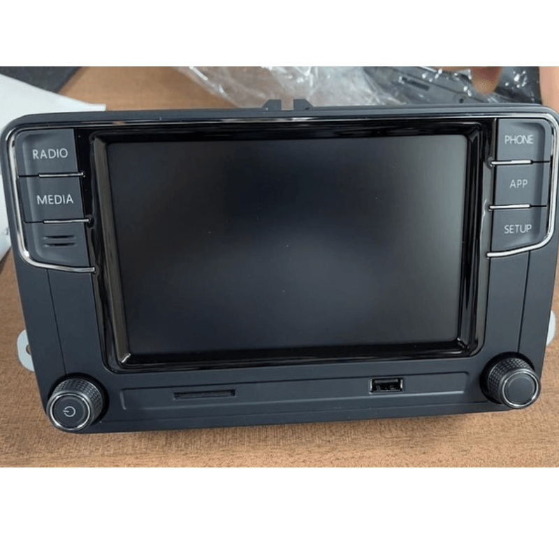 VW RCD 340 Car Stereo – Touchscreen Music System for Polo / Vento / Rapid - With Apple Car play and Android Auto 3 - (1 Year Warranty)