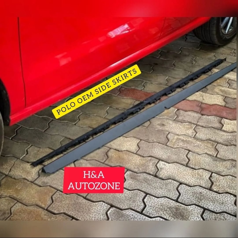 Volkswagen Polo OEM Side Skirt Set (2009–2022) – Exterior Styling Upgrade – (1 Year Warranty)