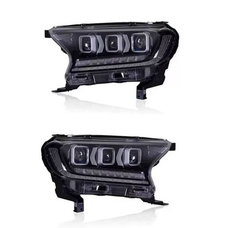 Ford Endeavour Projector Headlights – Bugatti-Style LED Headlamp Set
