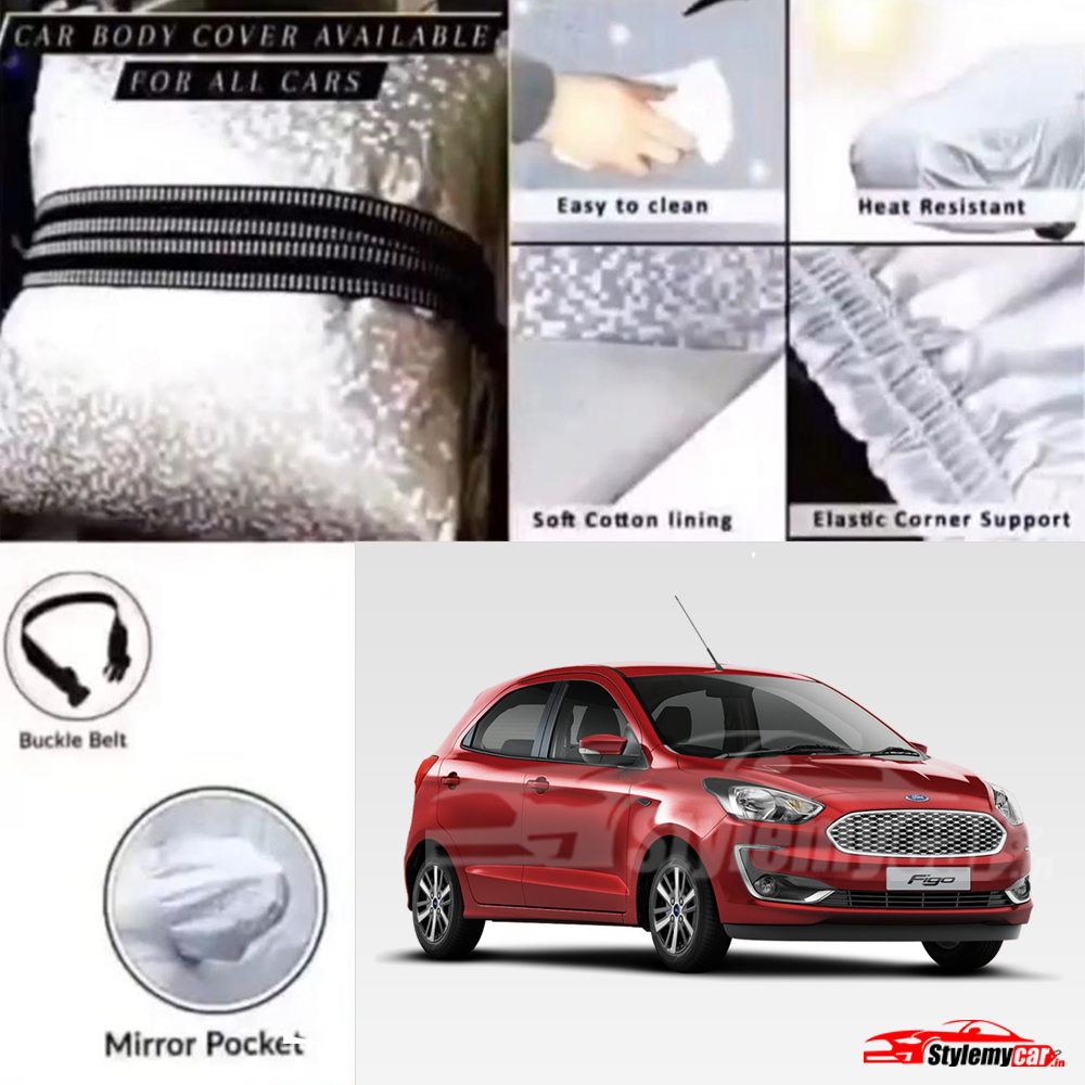 Ford Figo 2015-2021 Waterproof Body Cover with UV Rays Projection