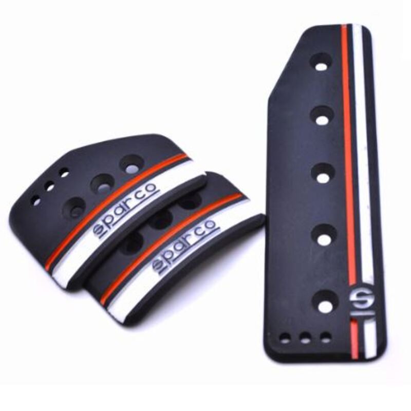 Sparco Pedal Black for Manual Trasmission Cars