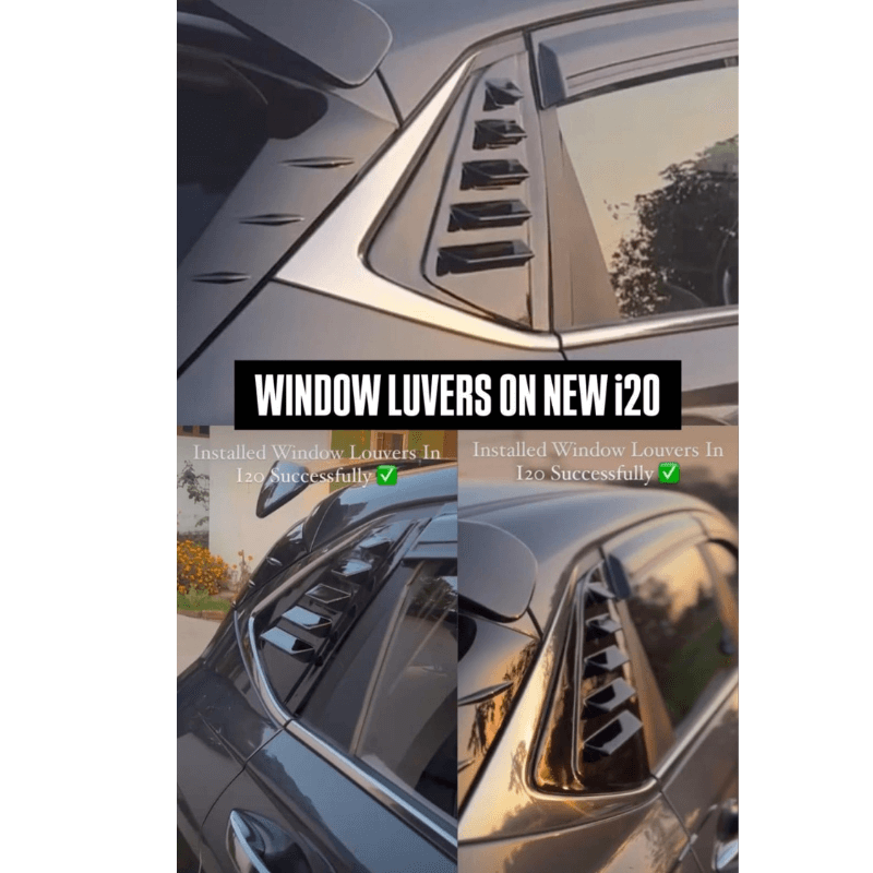 Window Louvers For New i20