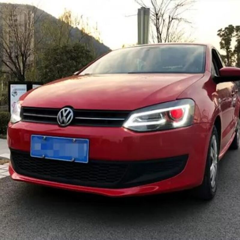 Volkswagen Polo Audi-Style Projector Headlights 2009–2022 – Premium Lighting Upgrade