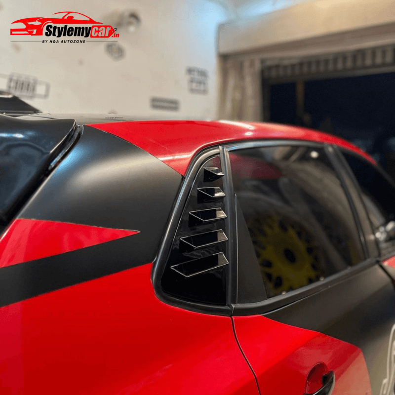 Volkswagen Polo Window Louvers R-Line Style (2009–2022) – 1-Year Warranty