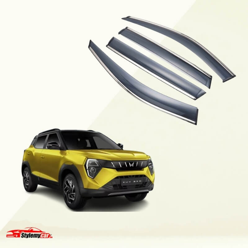 Mahindra XUV 3xO Door Visor Chrome Lining