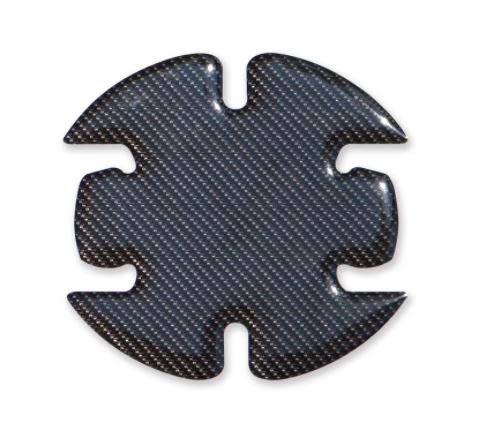 Door Cup Protection Sticker Carbon Design