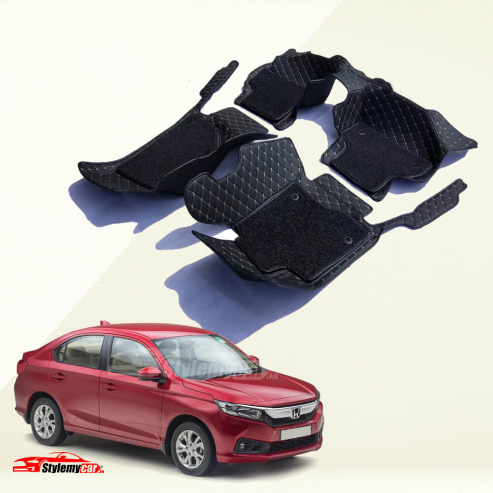 Honda Amaze New Model Luxury Series 7D Floor Mats