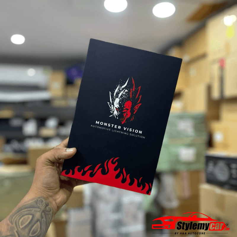 Monster Vision 180W LED Bulb – Universal Fit for All Cars (1-Year Warranty)