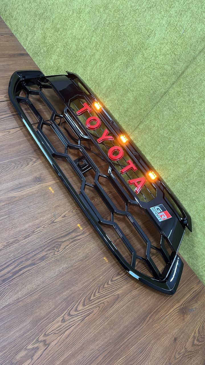 Toyota Hycross GR Sport Front Grill with Amber Lights