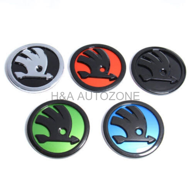 Skoda Emblem Logo Set