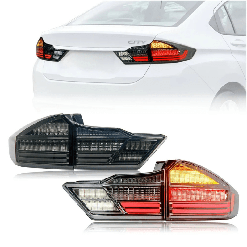 HONDA CITY (2014-19) WELCOME FEATURE SMOKE LENS TAIL LAMP