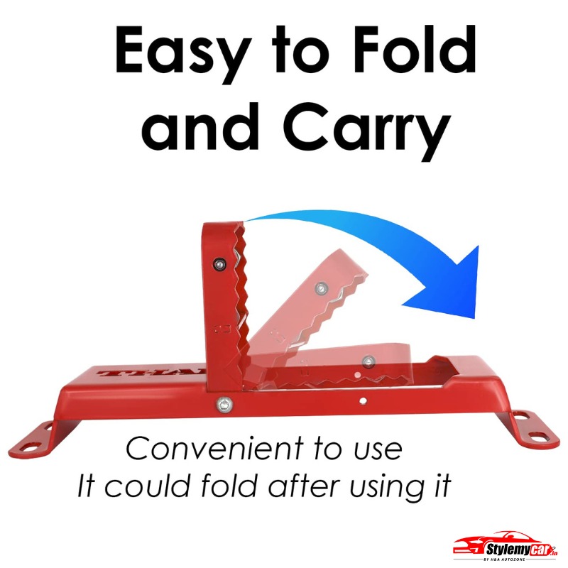 Mahindra Thar Door Hinge Step with Folding Foot Pedal