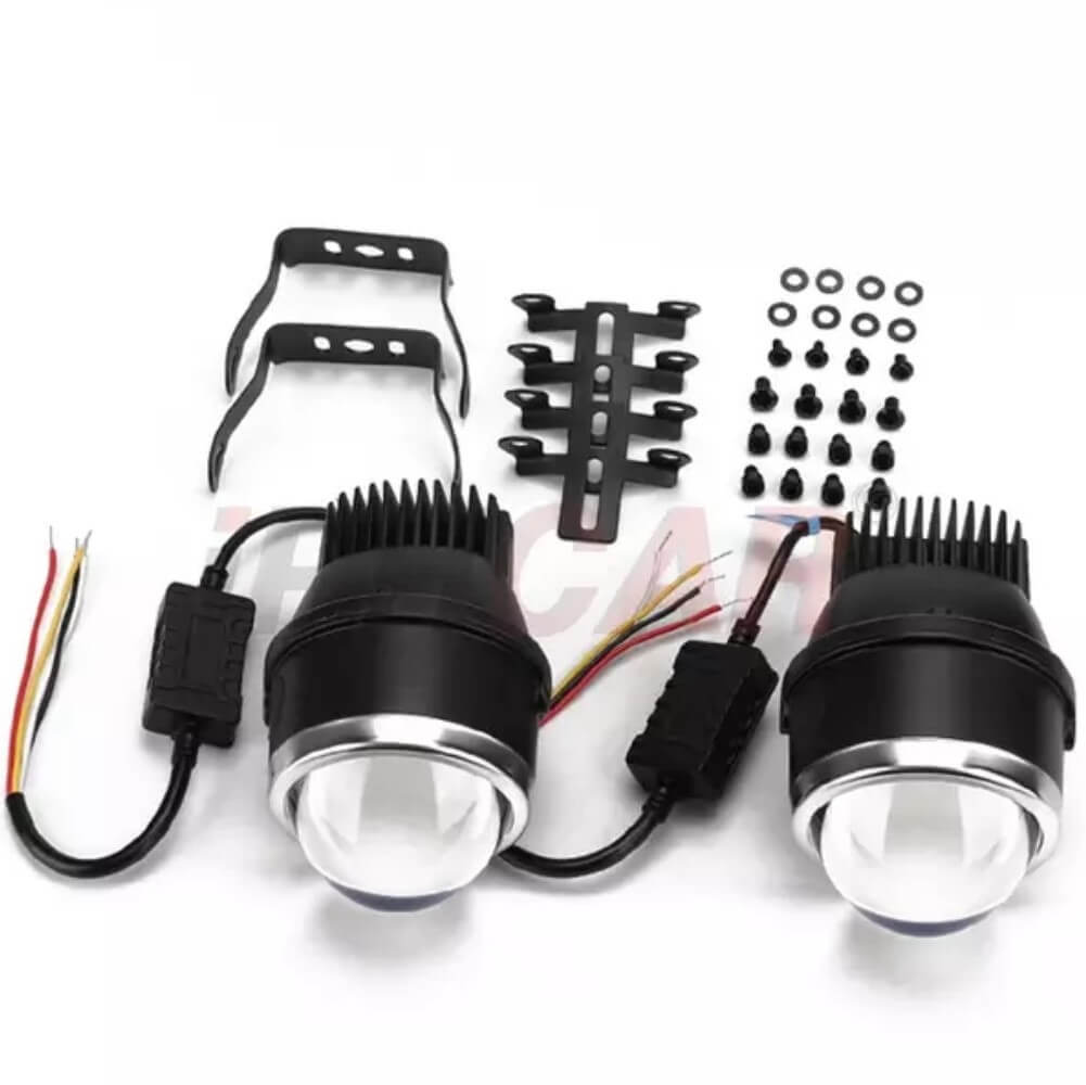 Bi-LED Fog Lights Projector 3 Inch with 3 Color