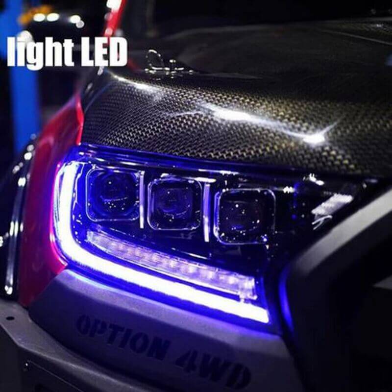 Ford Endeavour Projector Headlights Set Bugatti Style