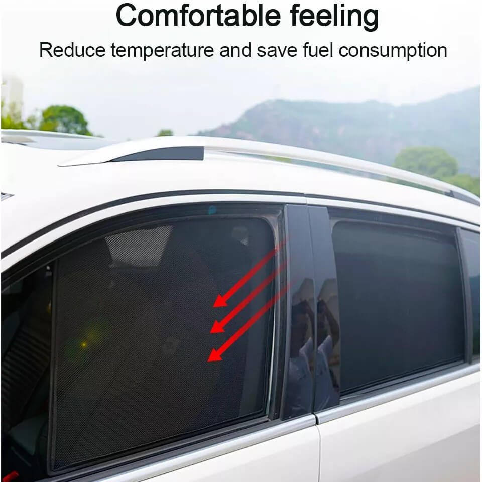 Tata Curvv Z Black Half Cut Sunshades