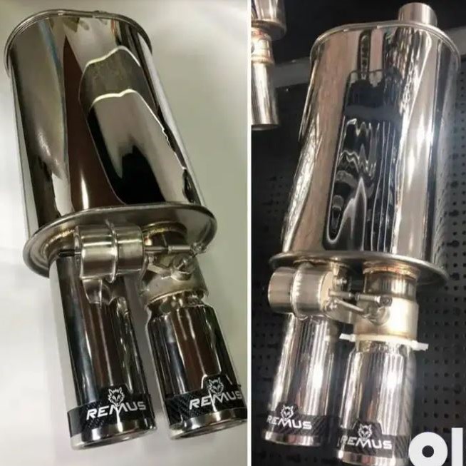 Remus Valvetronics Exhaut Mufller Carbon Dual Tip