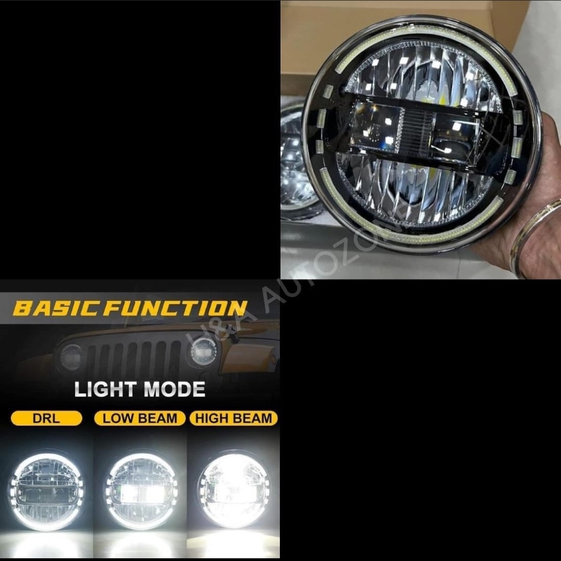 Mahindra Thar King Kong Headlights With DRL