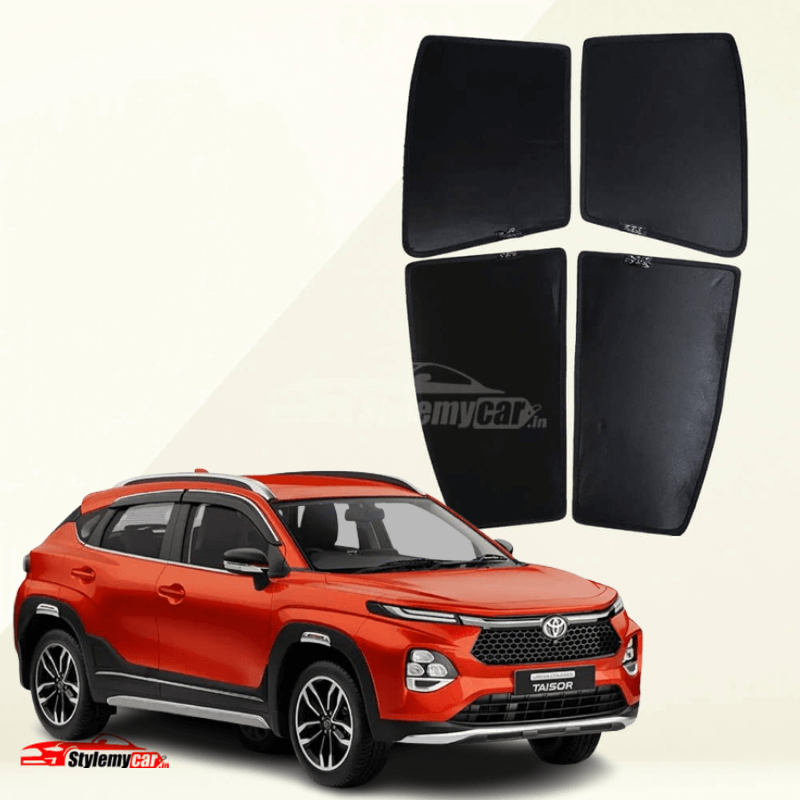 Toyota Taisor Z Black Half Cut Sunshades