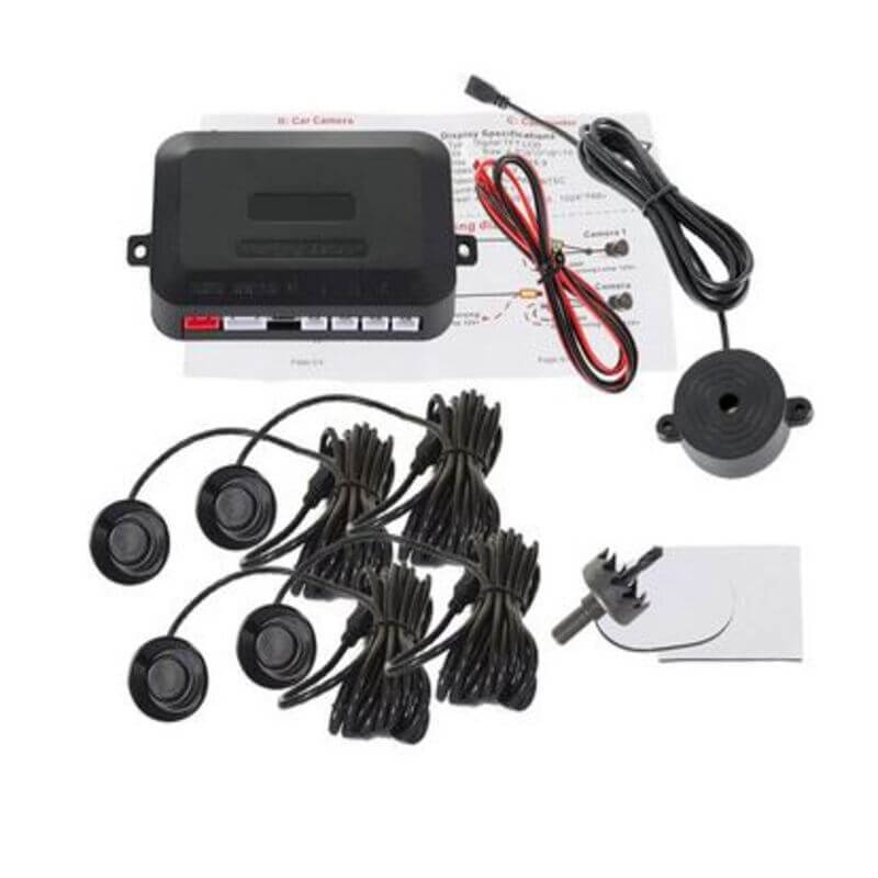 Car Reverse Backup Parking Sensor Radar System Pack of 4