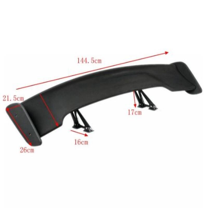 Universal GT Rear Wing Spoiler Bolt On Adjustable - Stylemycar