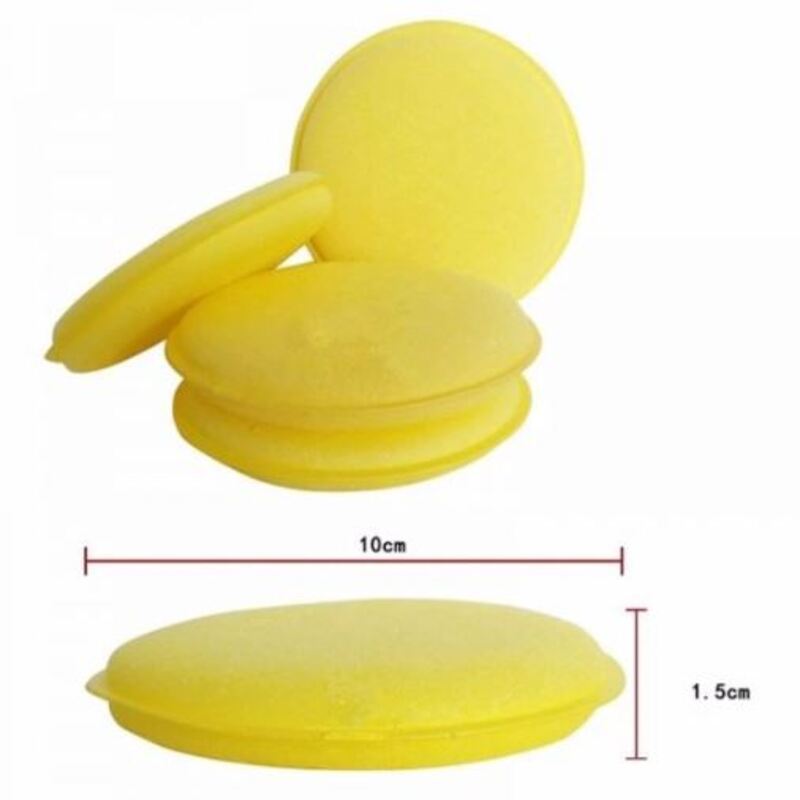 Car Waxing Polish Foam Sponge Wax Applicator Set of 6