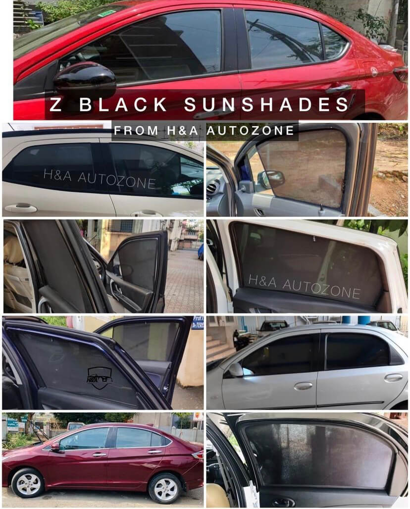 Toyota Corolla Altis Z Black Half Cut Sunshades Buy Car Sun