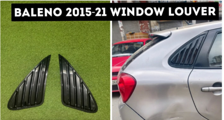 Window Louvers For Baleno