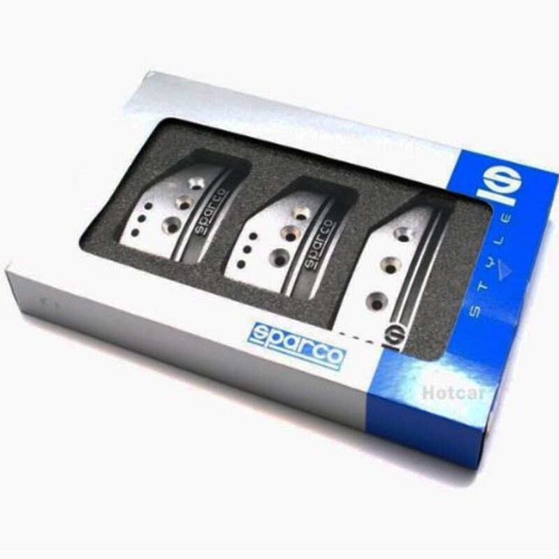 Sparco Pedal Silver for Manual Trasmission Cars