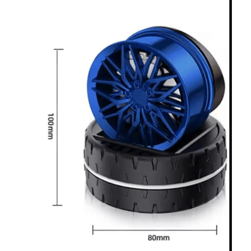 Alloy Wheel Type car Dashboard Perfume