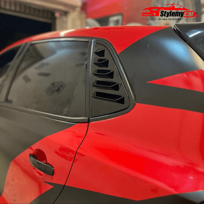 Volkswagen Polo Window Louvers R Line Style