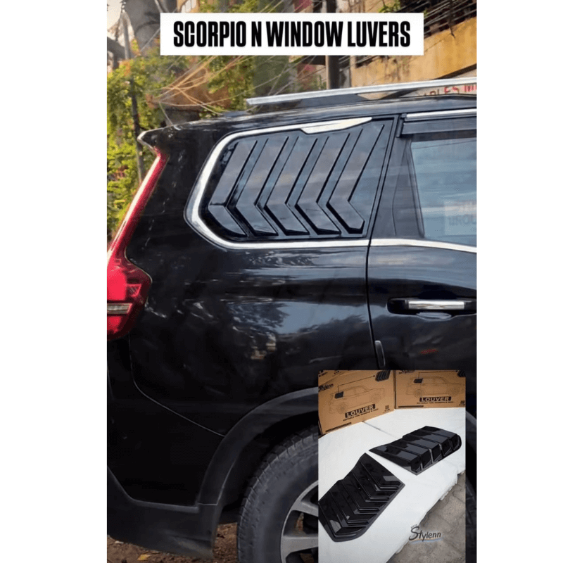 Rear Window Louvers Cover For Scorpio N