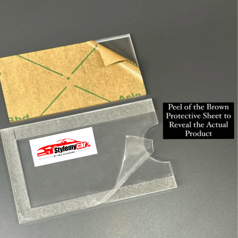 Removable Fasttag Holder for Car Windshield