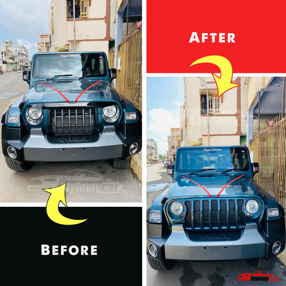 Mahindra Thar 2020 Grill Unpainted