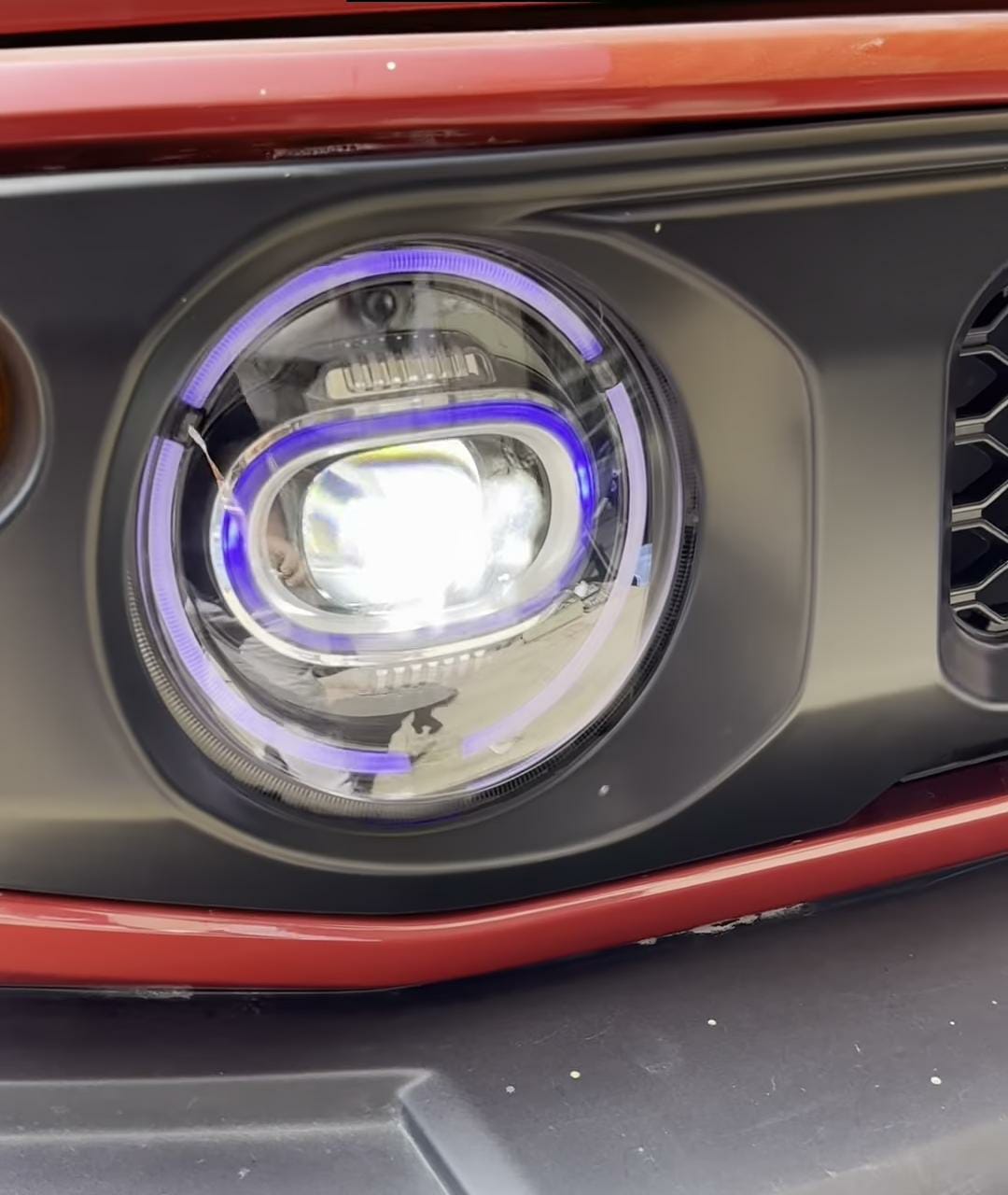 Jimny Black Bison Headlight