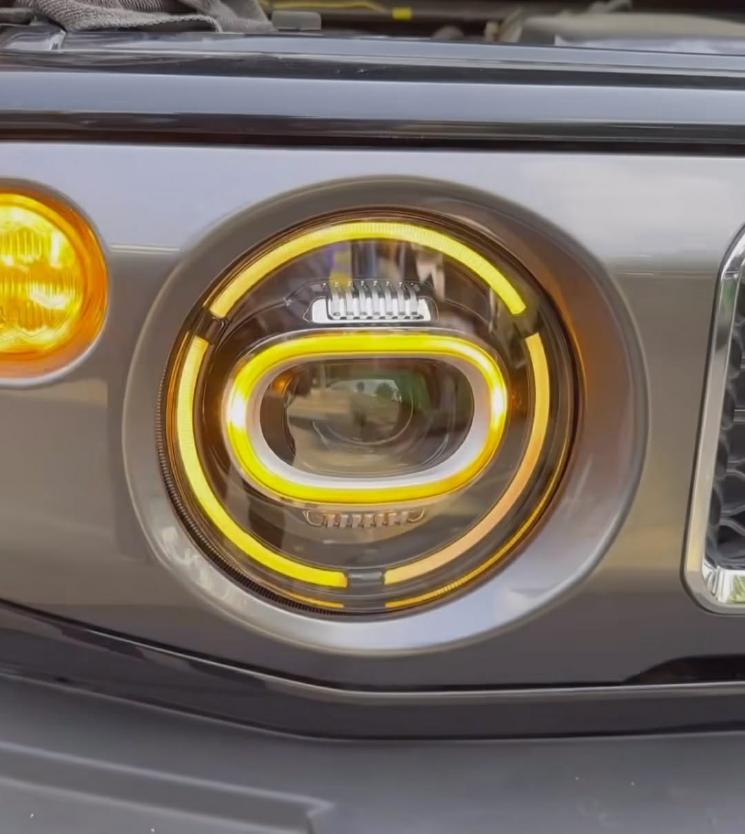 Jimny Black Bison Headlight
