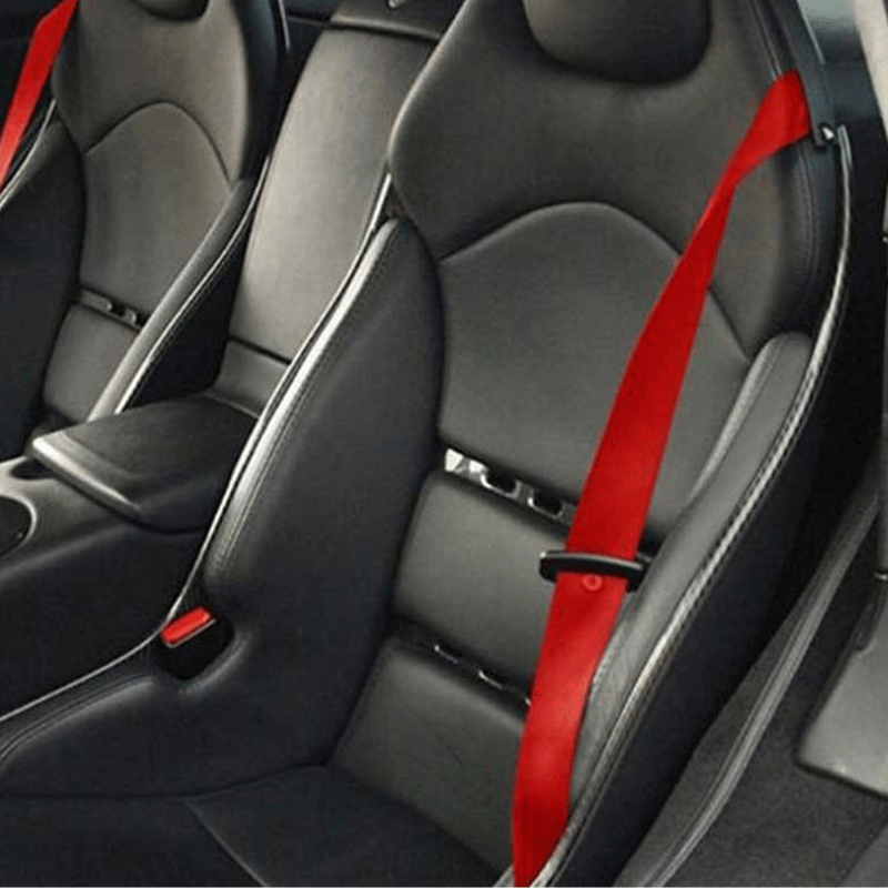 Red Car Seat Belt