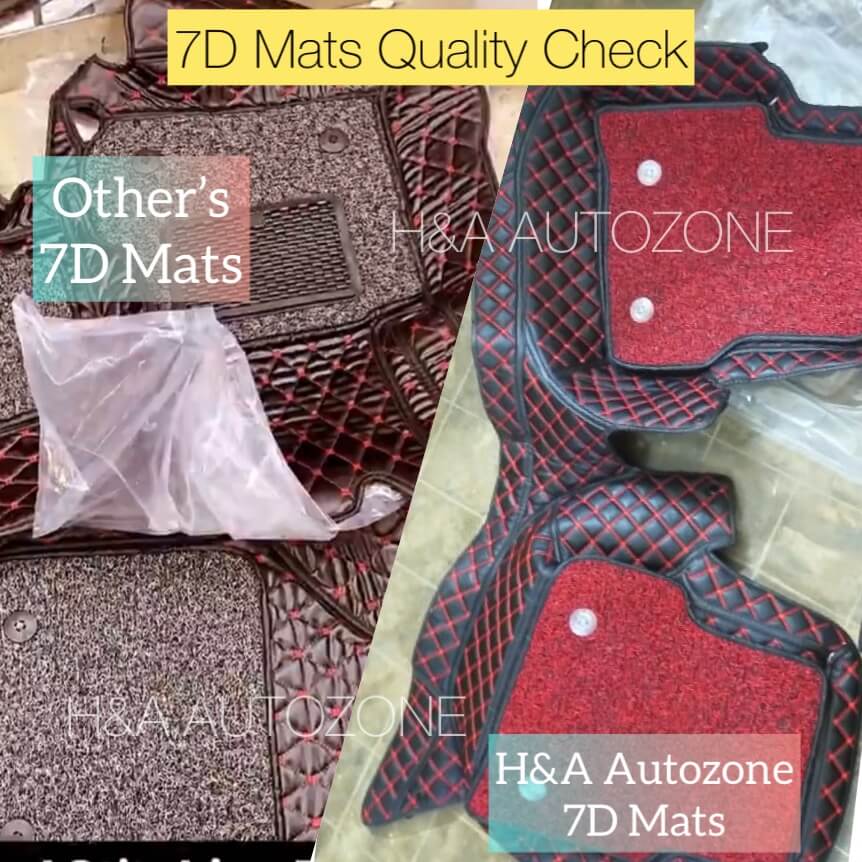 Maruti Baleno Luxury Series 7D Floor Mats
