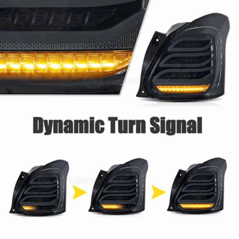 Maruti Suzuki Swift LED Tail Lights - Mercedes Style 2018-2023 Model