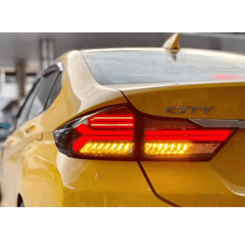 Car Honda City (2014-2019) Lambo Style LED Tail Lights
