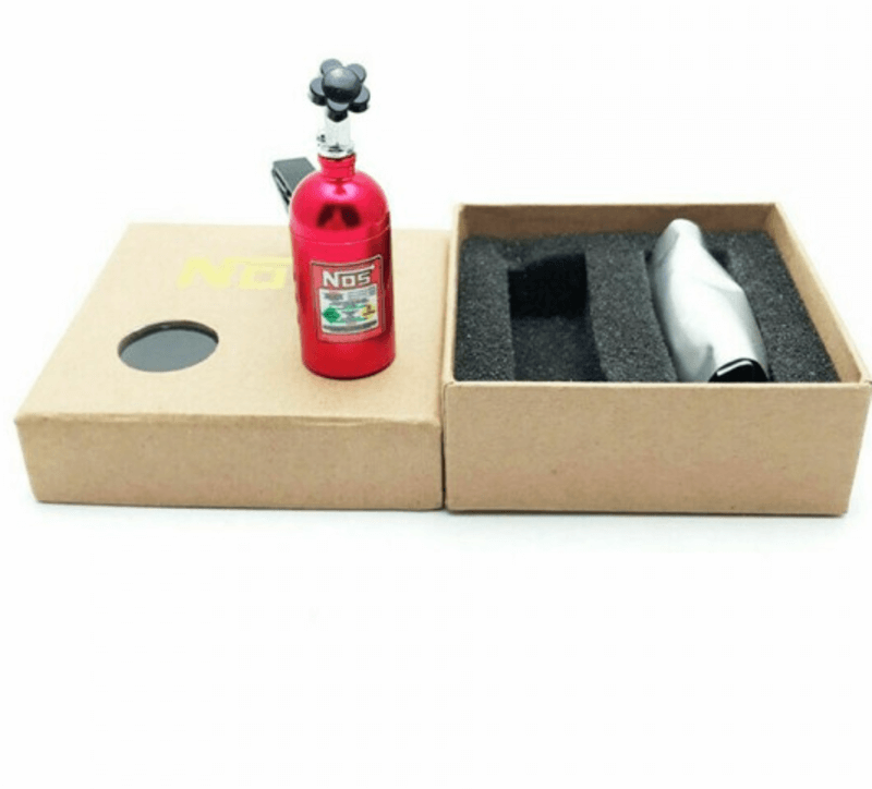 NOS Car AC Vent Perfume Air Freshener Bottle Style