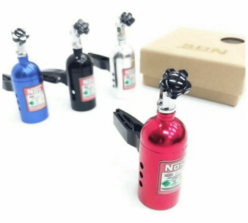 NOS Car AC Vent Perfume Air Freshener Bottle Style