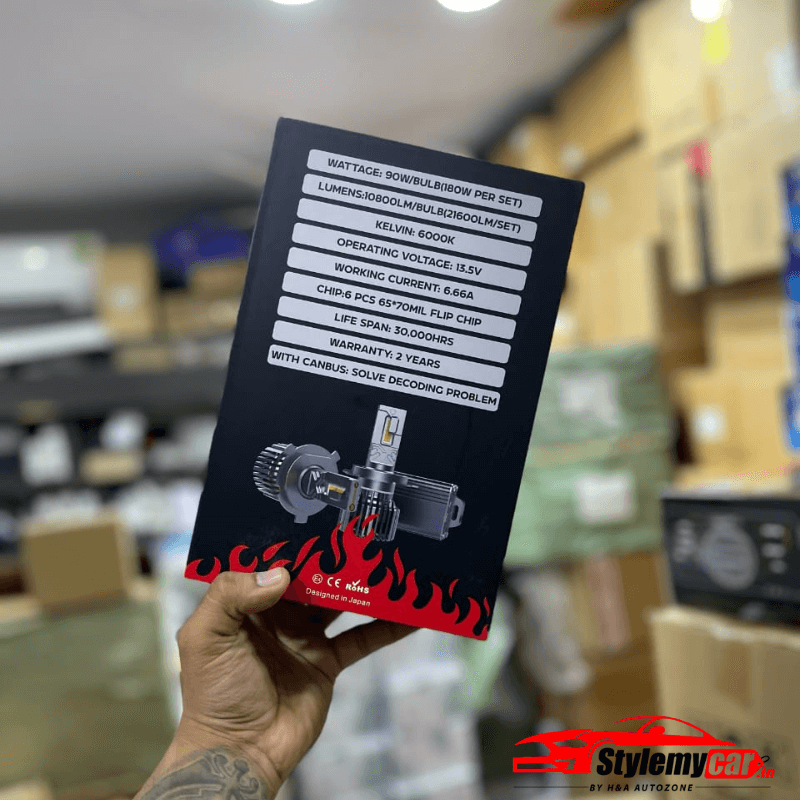 Monster Vision 180W LED Bulb for All Cars