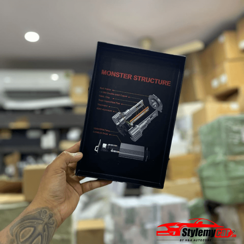 Monster Vision 180W LED Bulb for All Cars