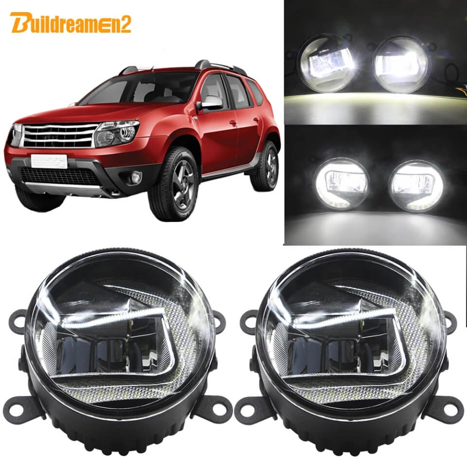 Universal iPH 3 inch LED Fog Lights with DRL