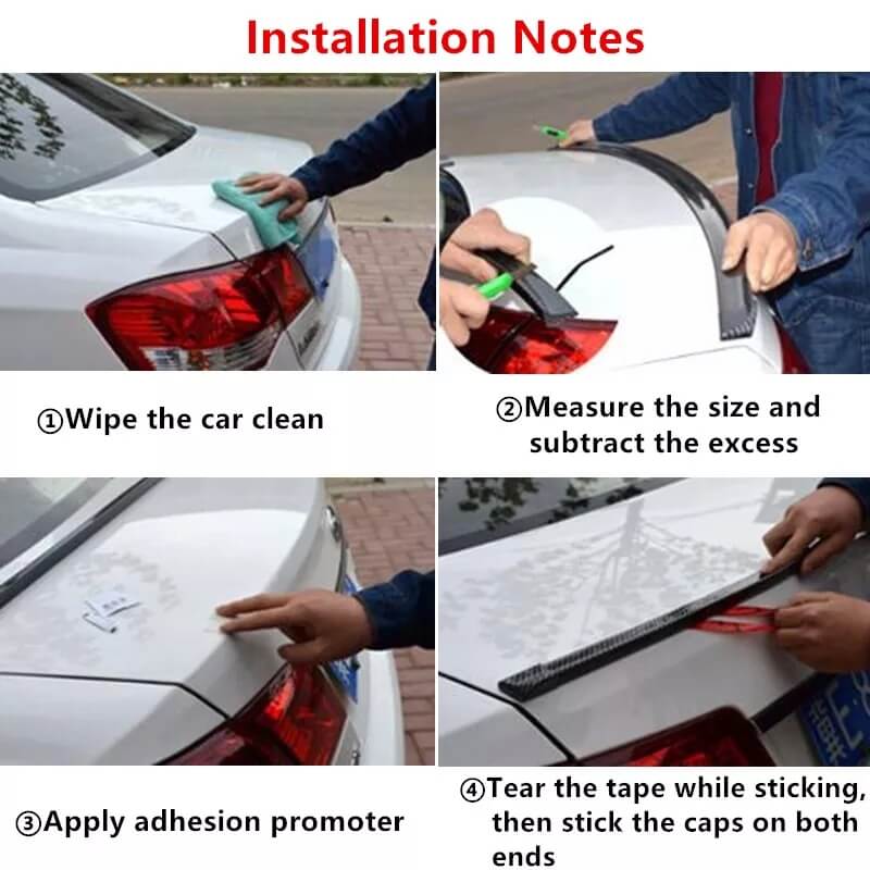 Universal Spoiler Lip for All Cars