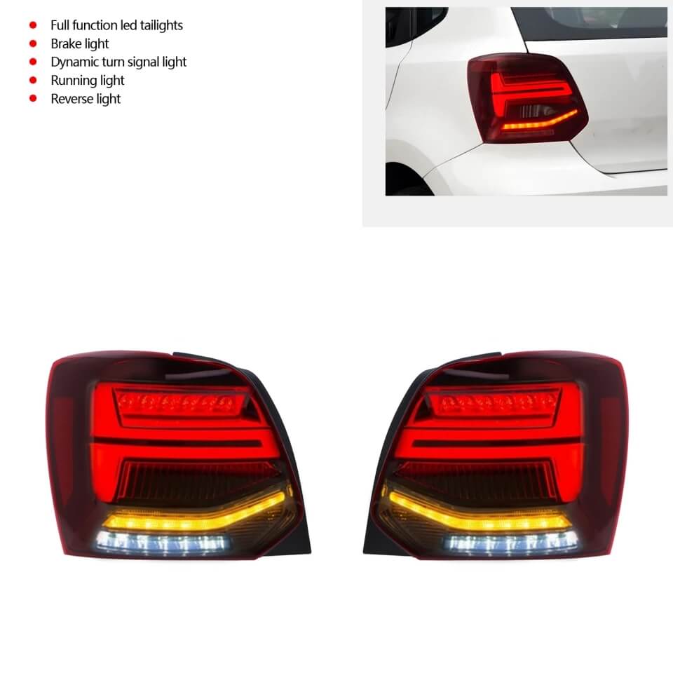 Volkswagen Polo Audi Style LED Tail Lights