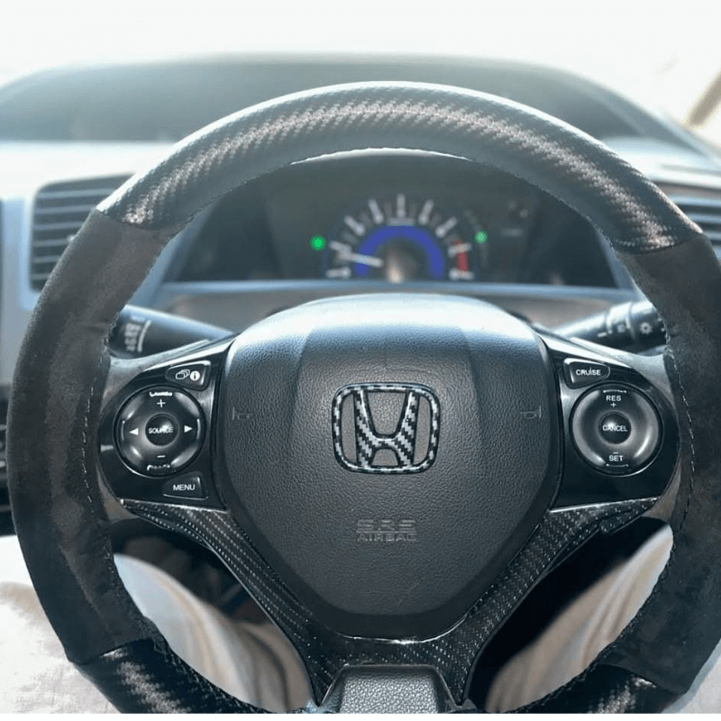 Car Steering Cover Alcantra Type