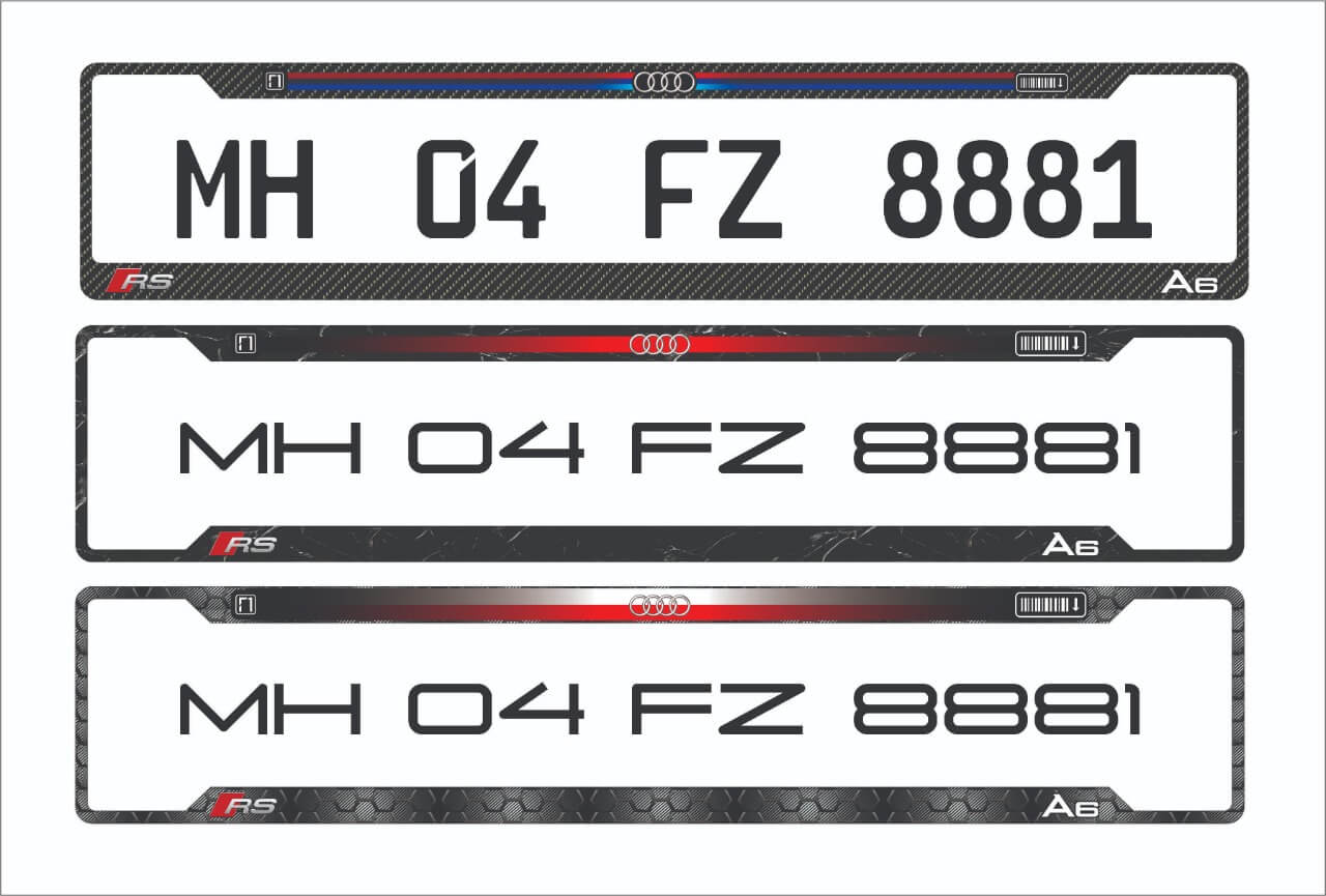 Premium Car Gel Number Plates