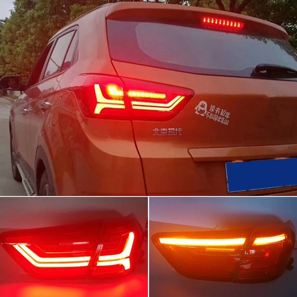 Hyundai Creta LED Tailights Lamborghini Style